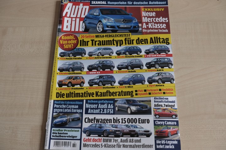 Deckblatt Auto Bild (22/2007)